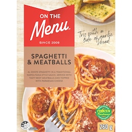 On The Menu Spagheti & Meatballs (260g)